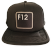 F12 PATCHWORK TRUCKER HAT